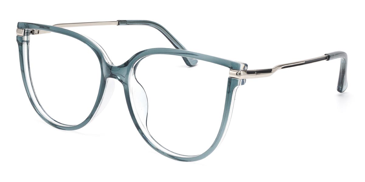 Cyan Angelina - Oval Glasses