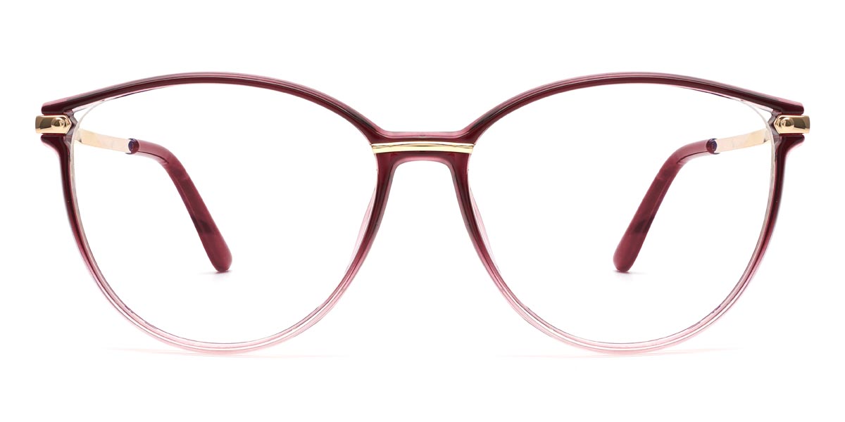 Dégradé Rose Violet Joliet - Cat Eye Glasses