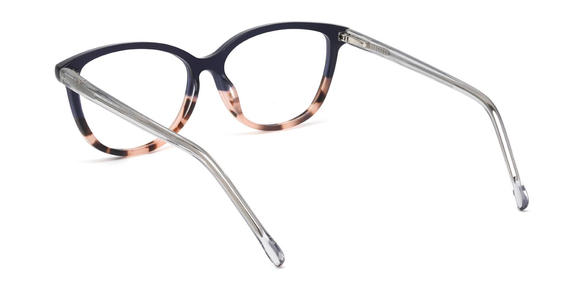 Black Tortoiseshell Johnny - Oval Glasses