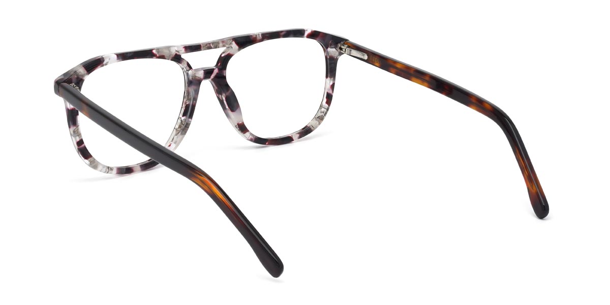 Black Tortoiseshell Bruce - Aviator Glasses