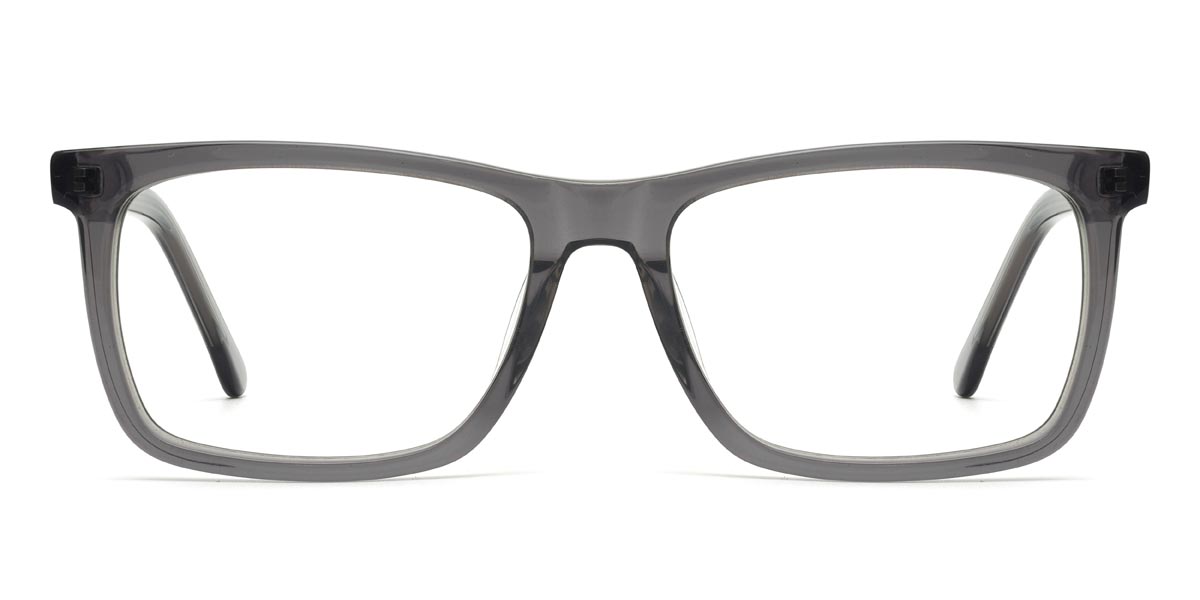 Gris Brandon - Rectangle Glasses