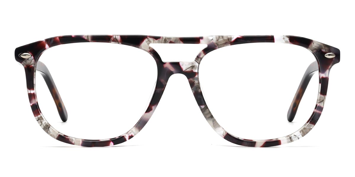 Black Tortoiseshell Bruce - Aviator Glasses