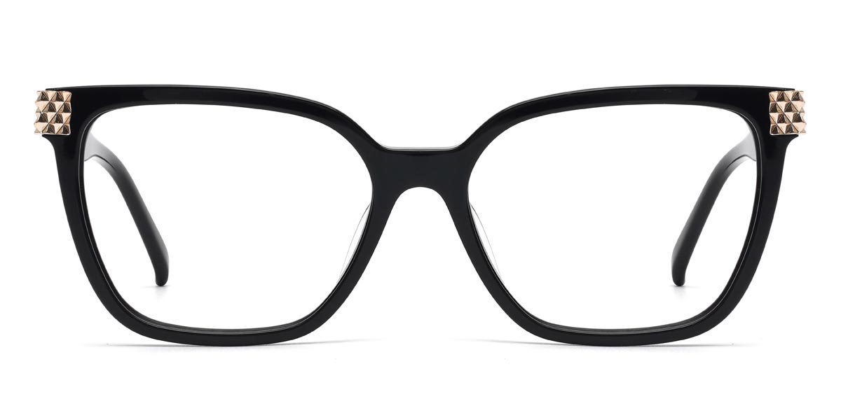 Fekete Editha - Rectangle Glasses