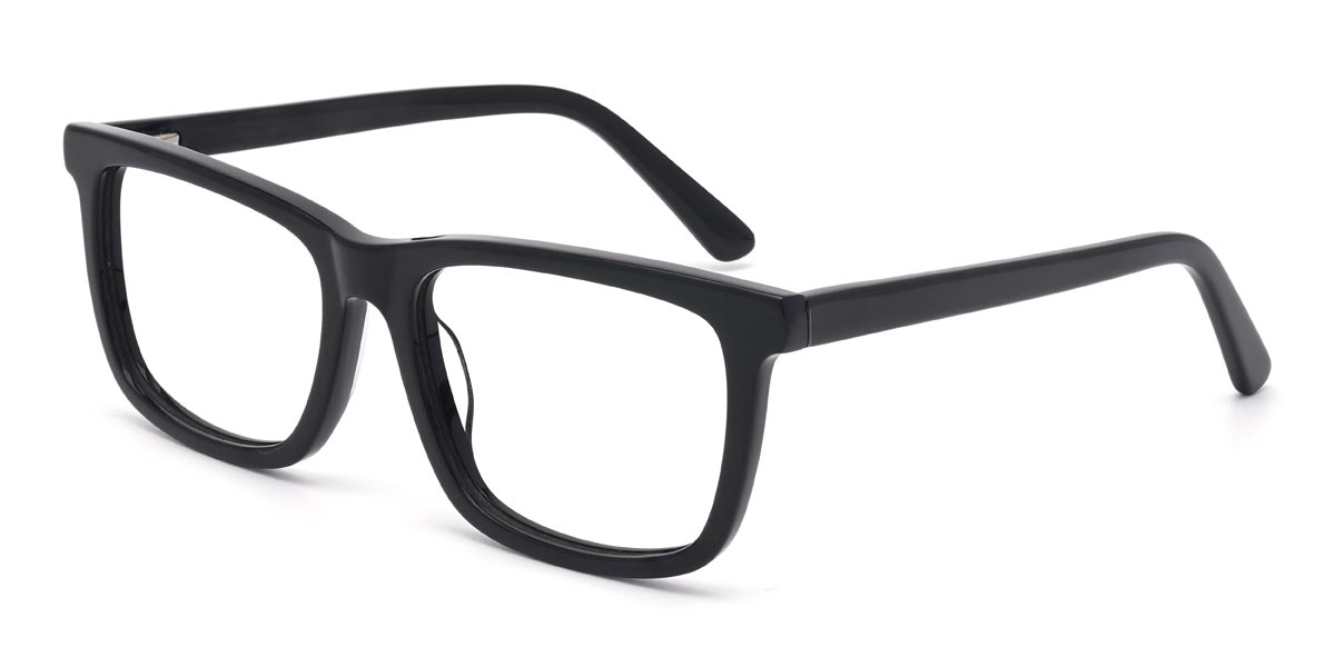 Black Arnold - Rectangle Glasses