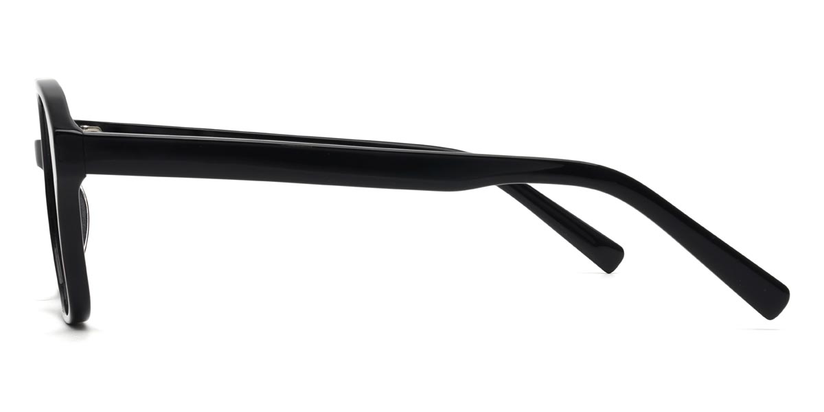 Noir Gavin - Oval Glasses