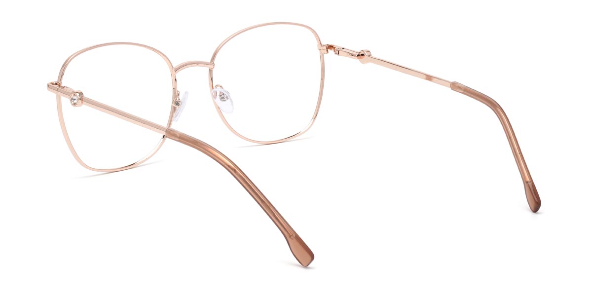 Cameo Brown Hilton - Oval Glasses