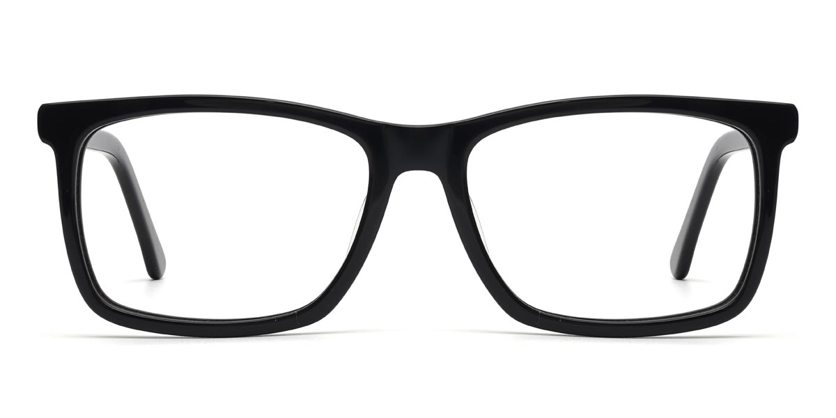 Fekete Brandon - Rectangle Glasses