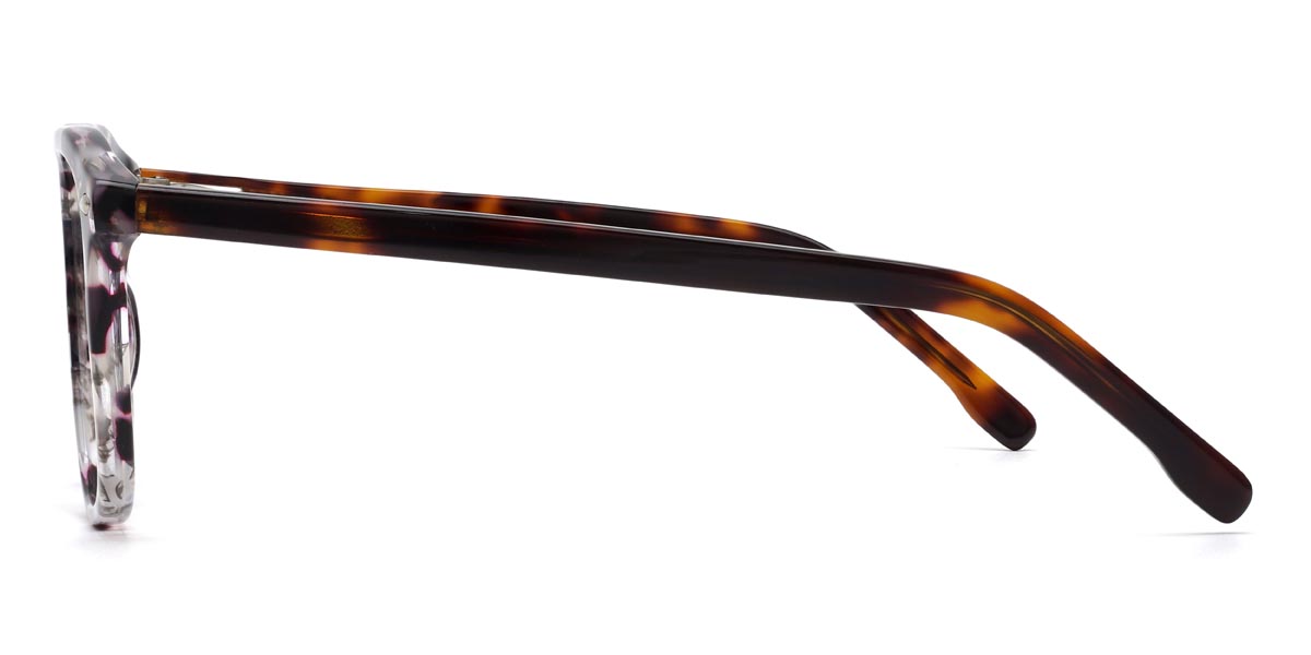 Black Tortoiseshell Bruce Glasses - Aviator Glasses