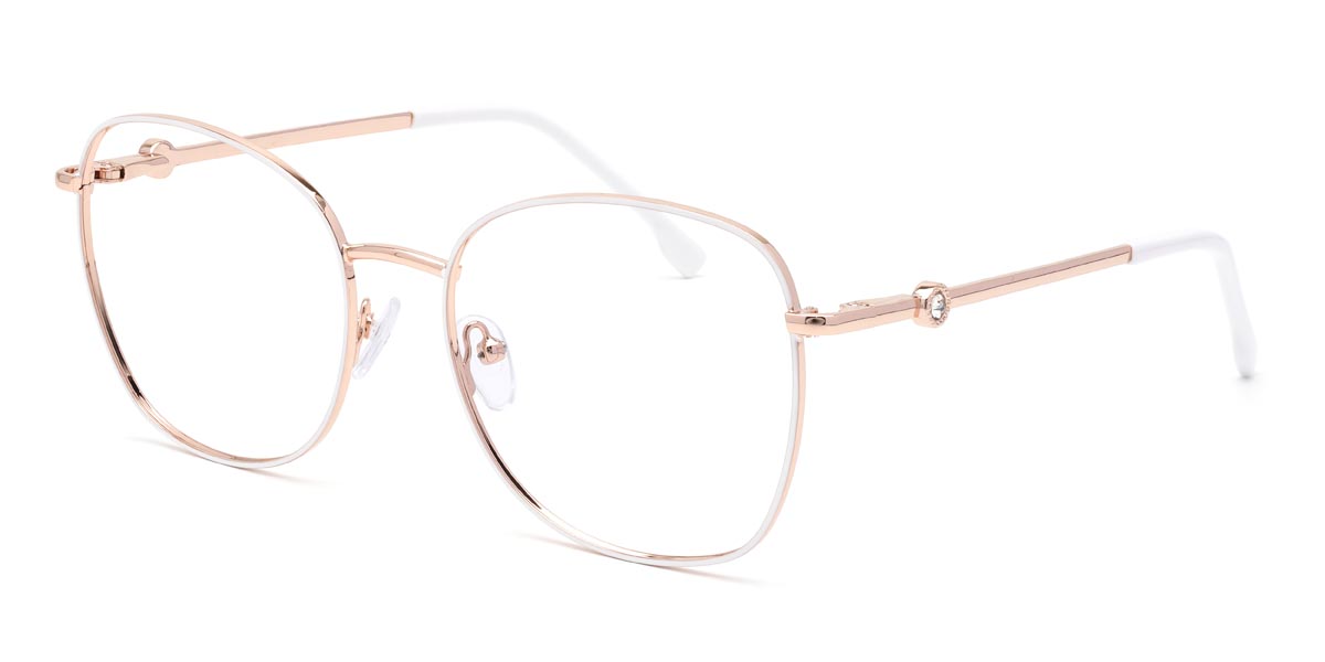 Blanco Hilton Gafas - Oval Glasses