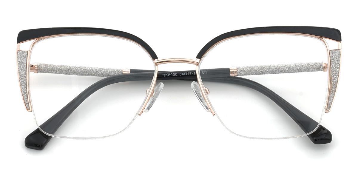 Noir Lassie - Cat Eye Glasses