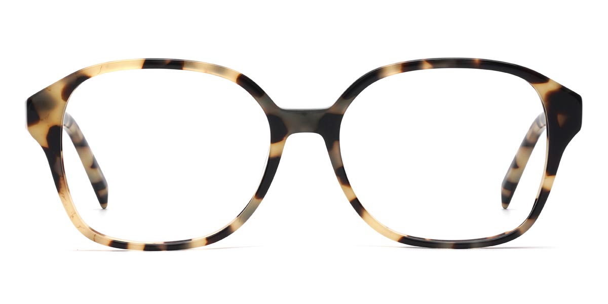 Tortoiseshell Gavin Glasses - Oval Glasses