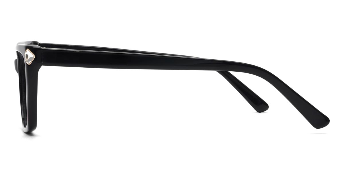 Black Frances - Rectangle Glasses