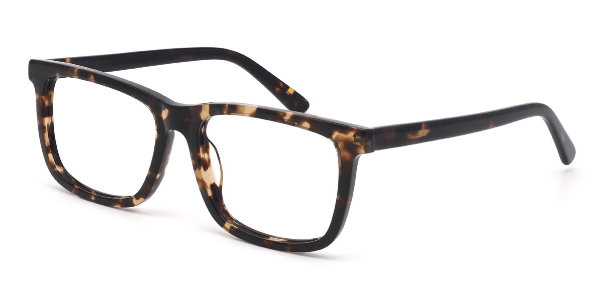 Tortoiseshell Arnold - Rectangle Glasses