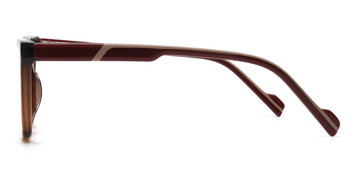 Brown Edgar - Rectangle Glasses