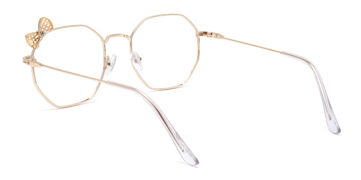 Gold Maureen - Oval Glasses