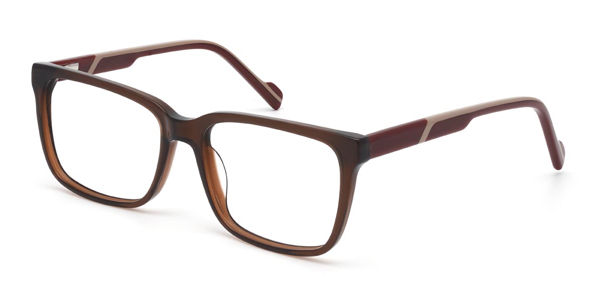 Brown Edgar - Rectangle Glasses