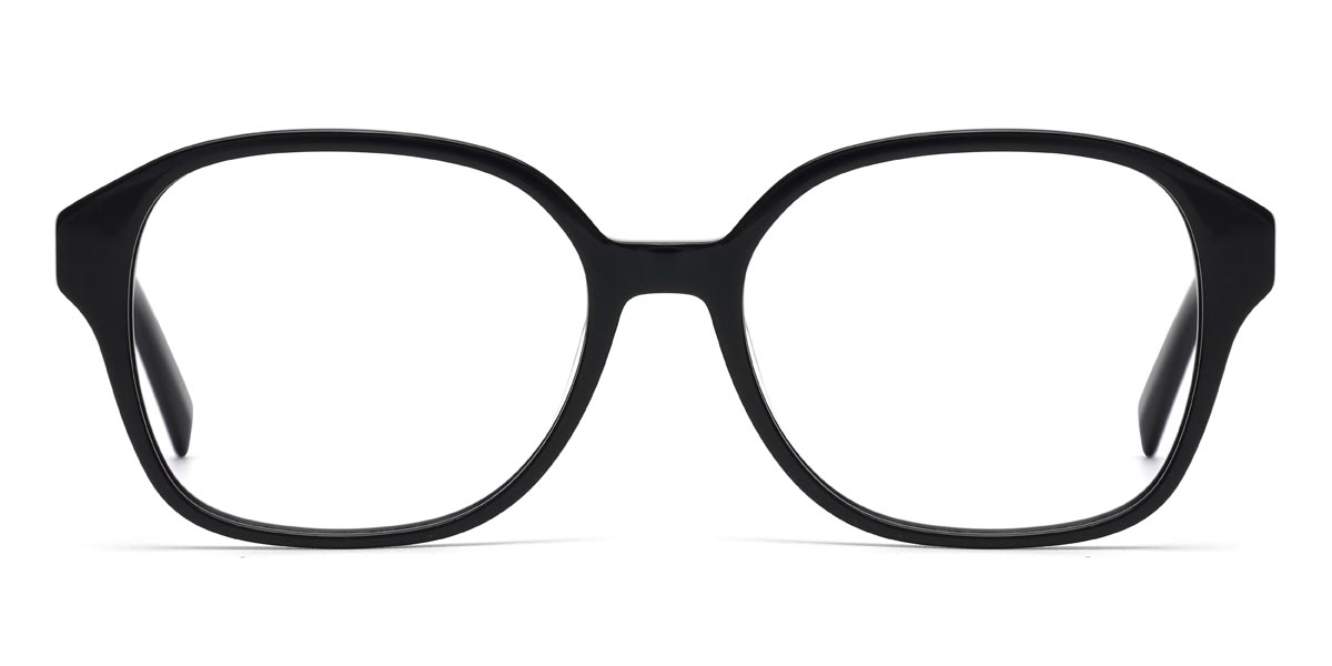 Black Gavin - Oval Glasses