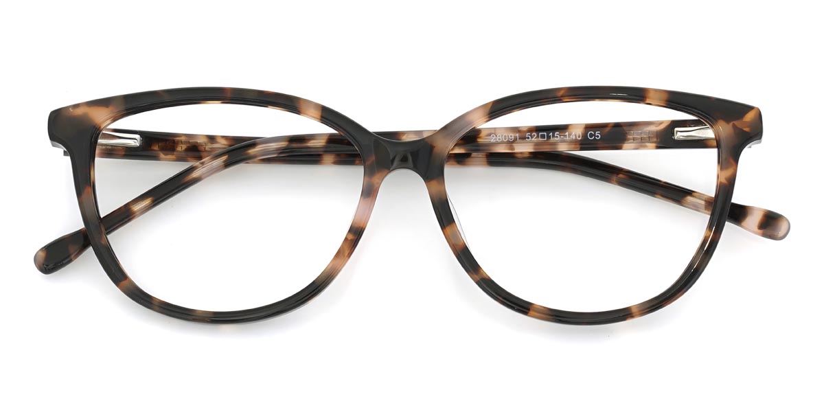 Tortoiseshell Johnny - Oval Glasses