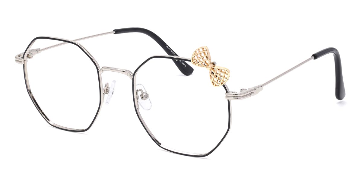 Fekete Maureen - Oval Glasses