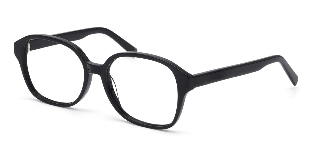 Noir Gavin - Oval Glasses