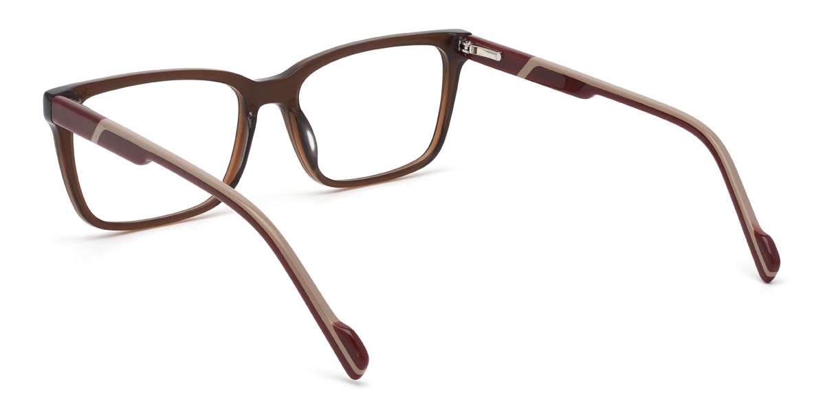 Brown Edgar - Rectangle Glasses