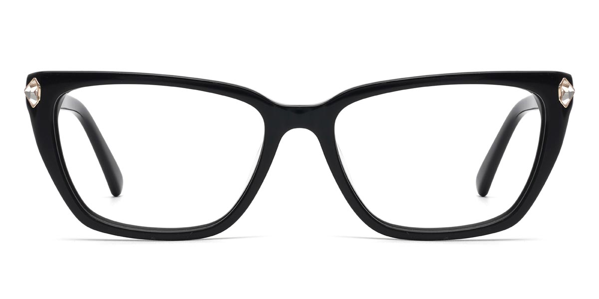 Fekete Frances - Rectangle Glasses