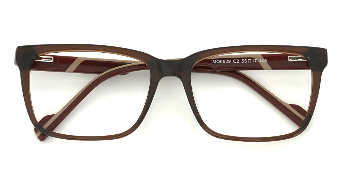 Brown Edgar - Rectangle Glasses