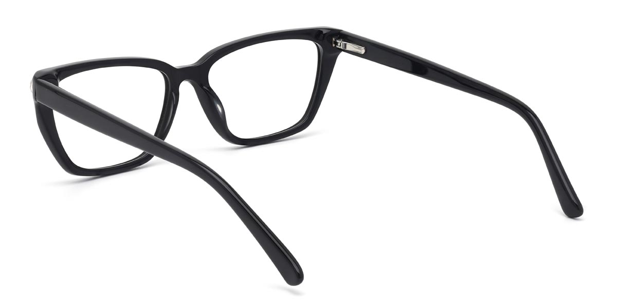 Negro Frances - Rectangle Glasses