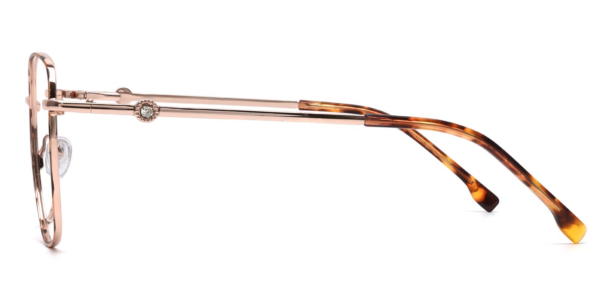 Tortoiseshell Hilton - Oval Glasses