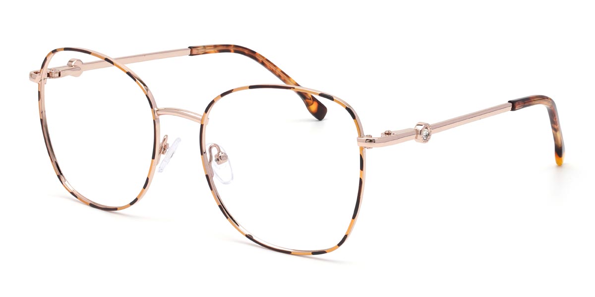 Tortoiseshell Hilton - Oval Glasses