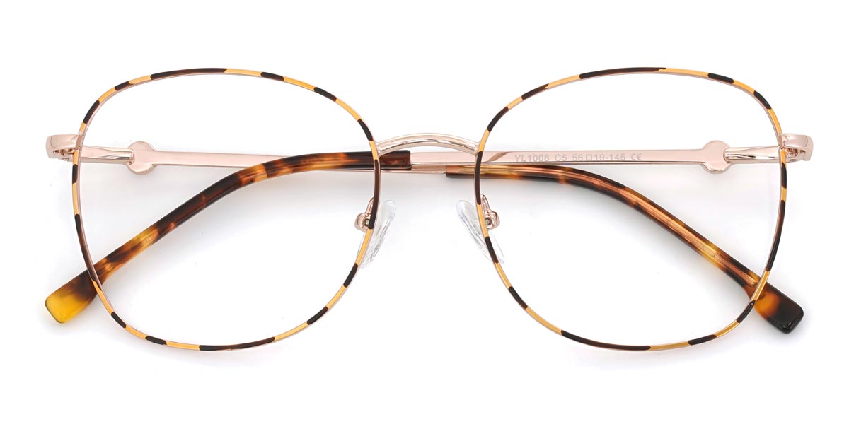 Tortoiseshell Hilton - Oval Glasses