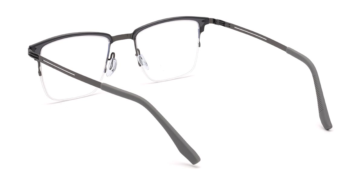 Pistola Negro Todd - Rectangle Glasses