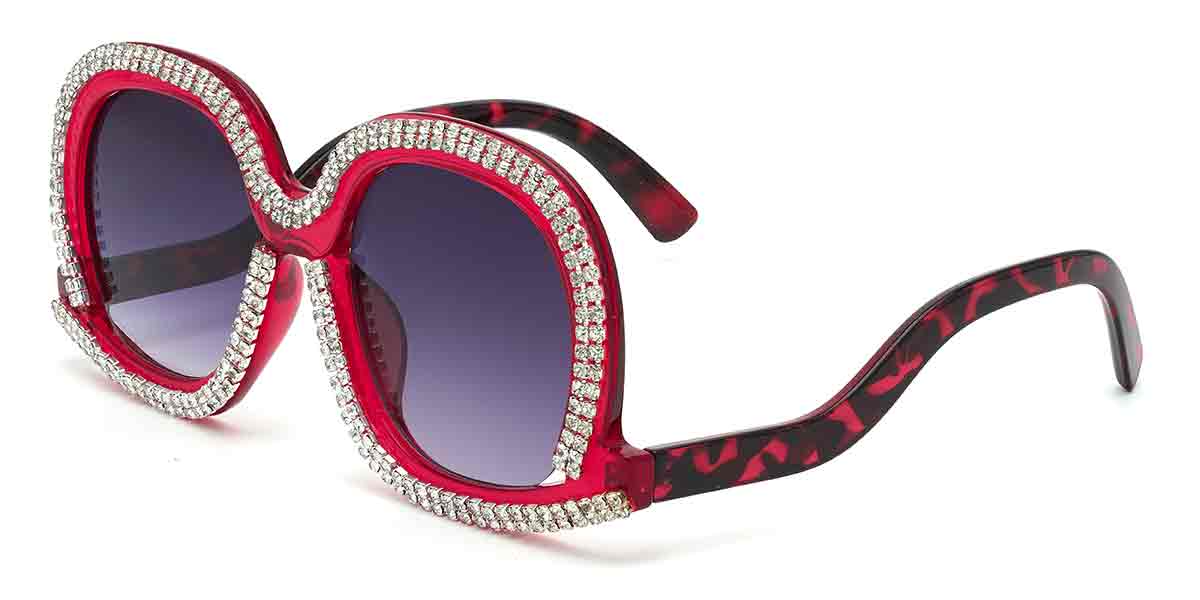 Rojo Gris Mabel - Square Sunglasses