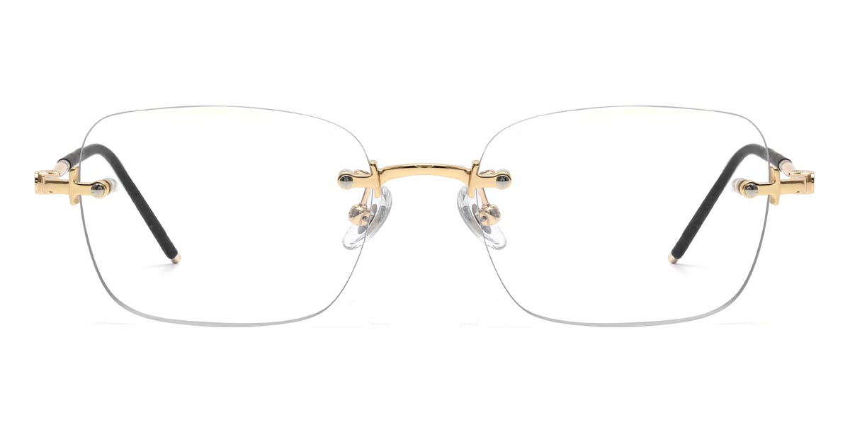 Gold Martin - Rectangle Glasses