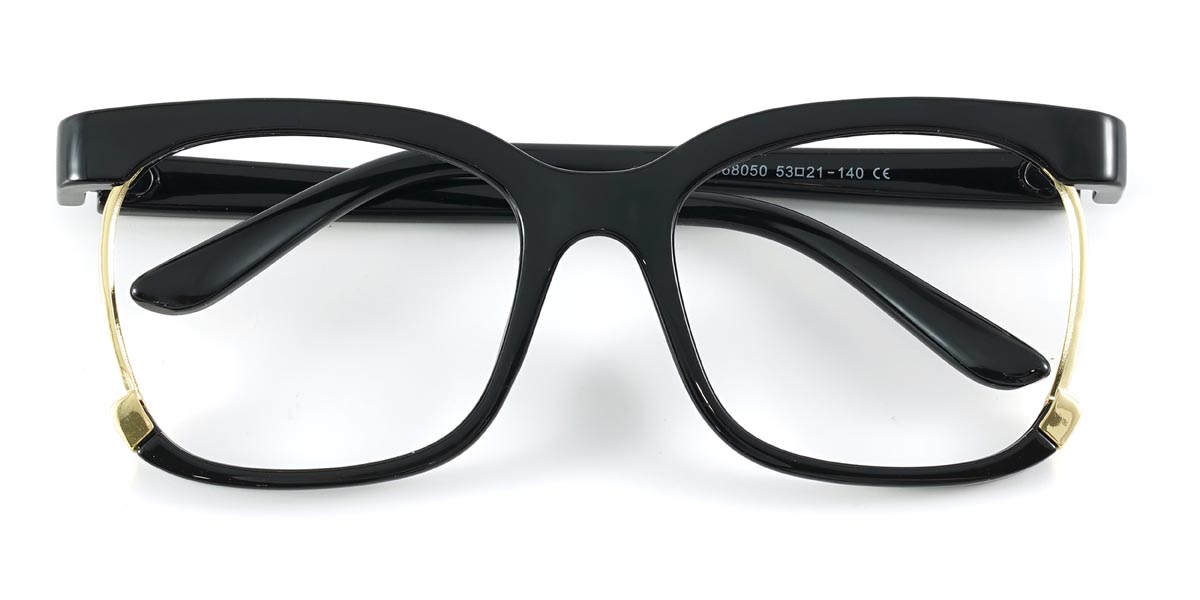 Negro Serena - Square Glasses