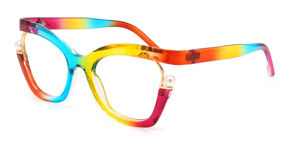 Colorful Tamara - Square Glasses