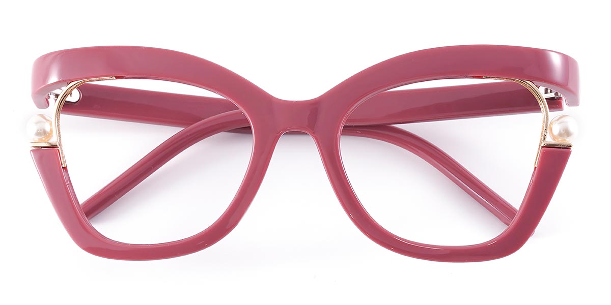 Cassis Lila Tamara - Square Glasses