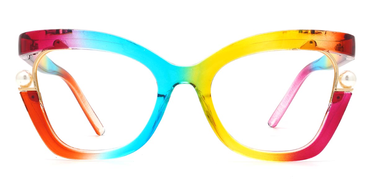 Colorful Tamara - Square Glasses