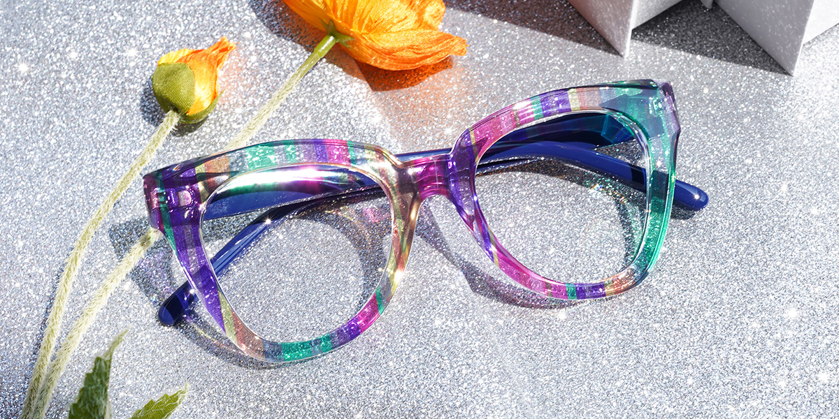 Color Roxanne - Square Glasses