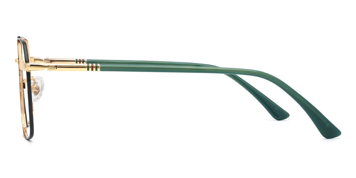 Profond Vert Harry - Aviator Glasses