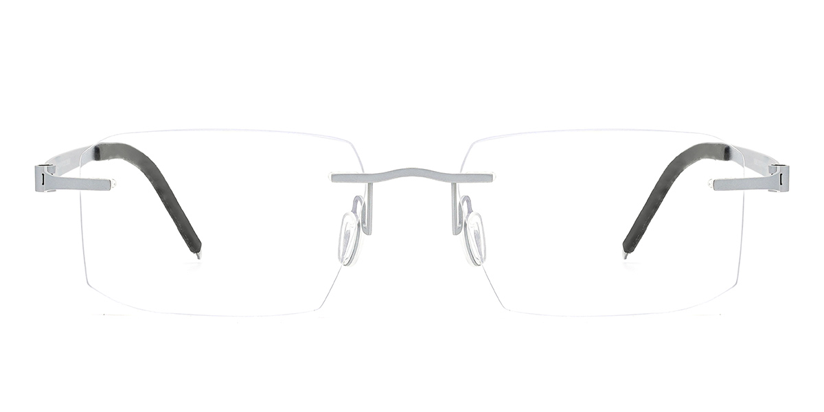 Argent Denny - Rectangle Glasses