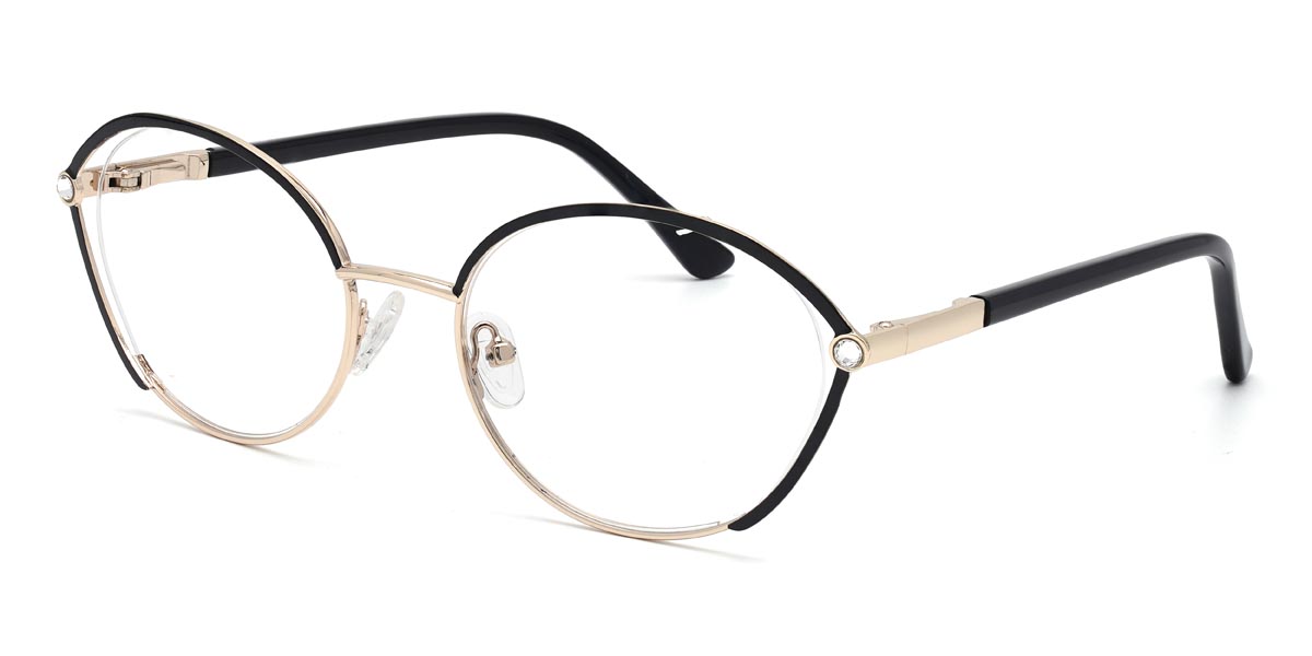 Black Milly - Oval Glasses