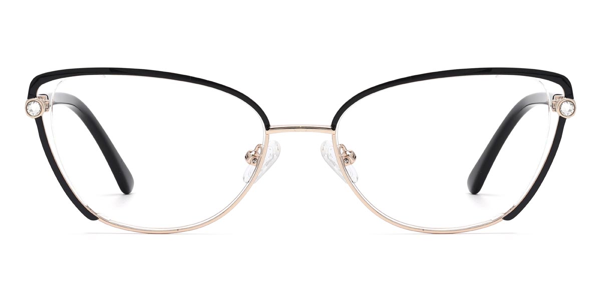 Schwarz Polly - Cat Eye Glasses