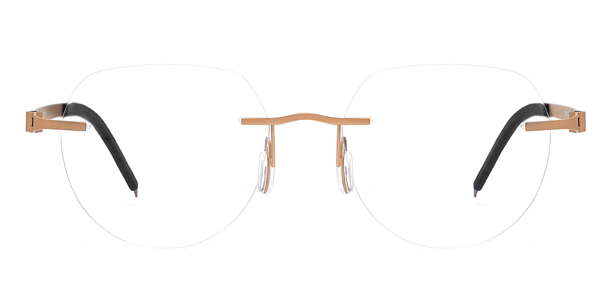 Gold Caspar - Oval Glasses