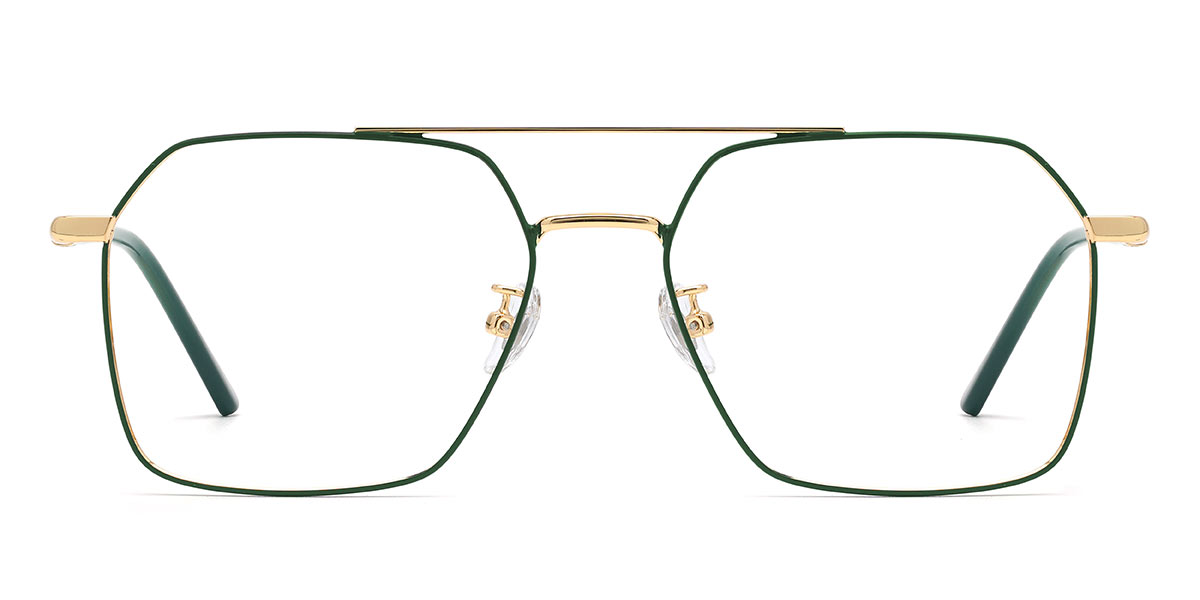 Profundo Verde Harry - Aviator Glasses