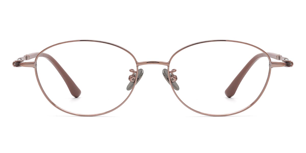 Cameo Brown Lucine - Oval Glasses