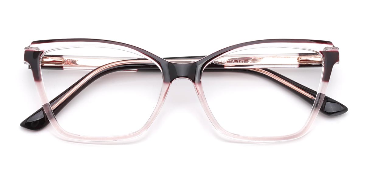 Light Pink Marden - Rectangle Glasses