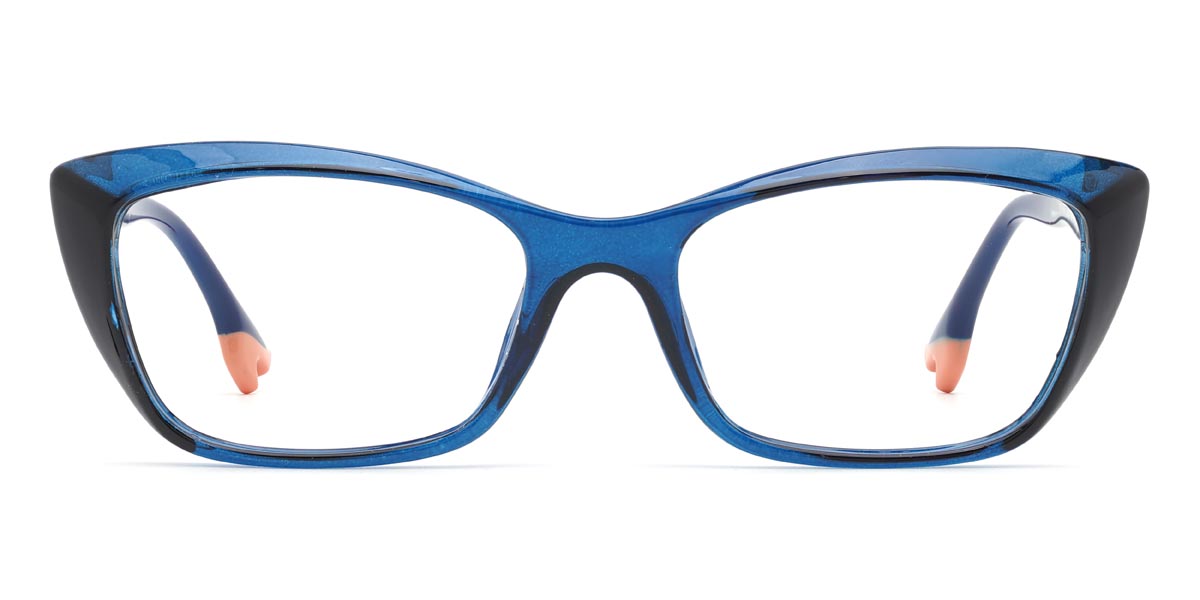 Blau Patty - Rectangle Glasses