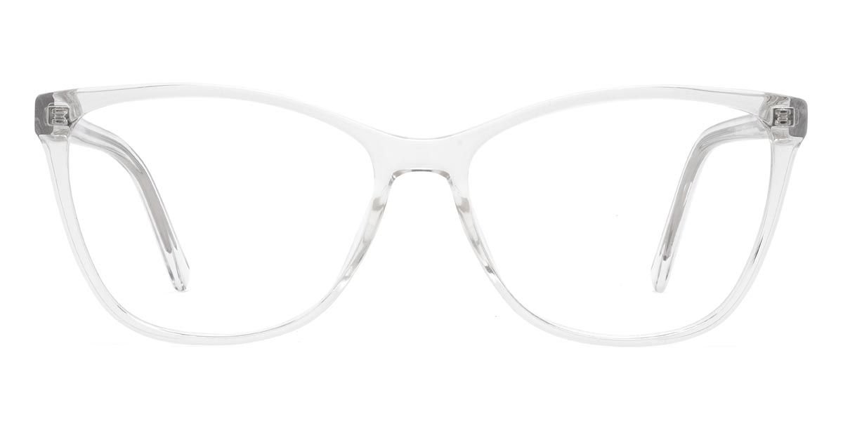 Clear Sherry - Cat Eye Glasses