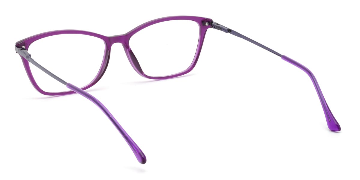 Purple Abiel - Rectangle Glasses